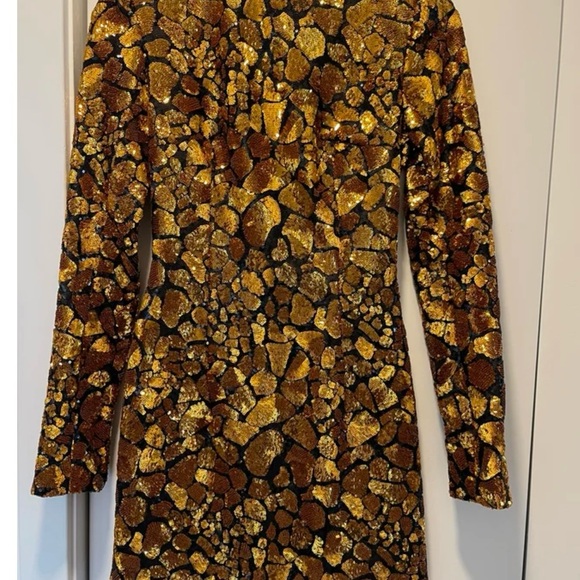 balmain gold and black dress Pomander Place Black Selena Maxi Dress Black / L